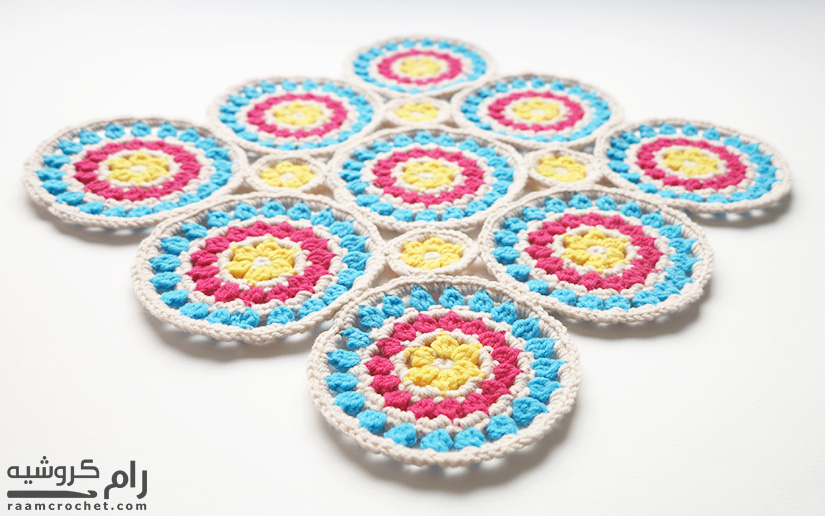 Crochet doily pattern - Raam Crochet