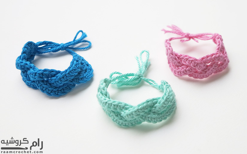 Crochet Braided Bracelet - Raam Crochet