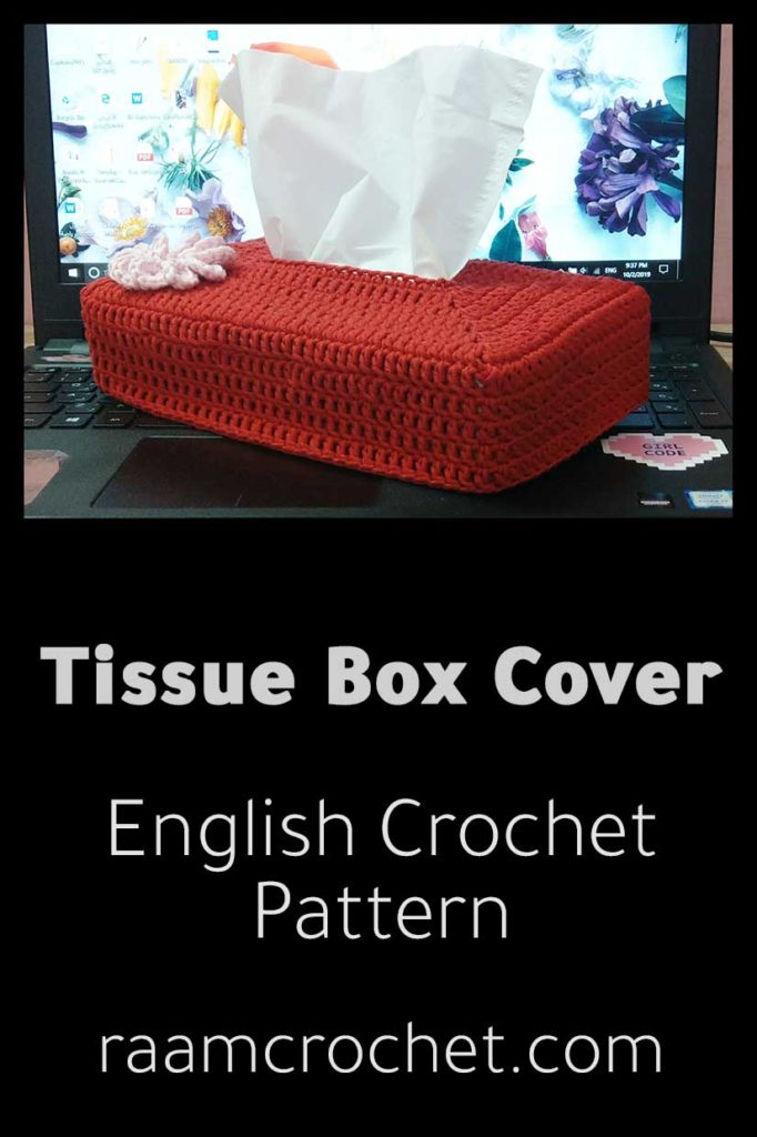 Crochet Tissue Box Cover - Raam Crochet