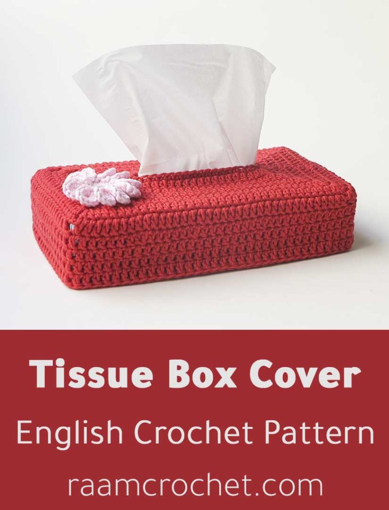 Crochet Tissue Box Cover - Raam Crochet