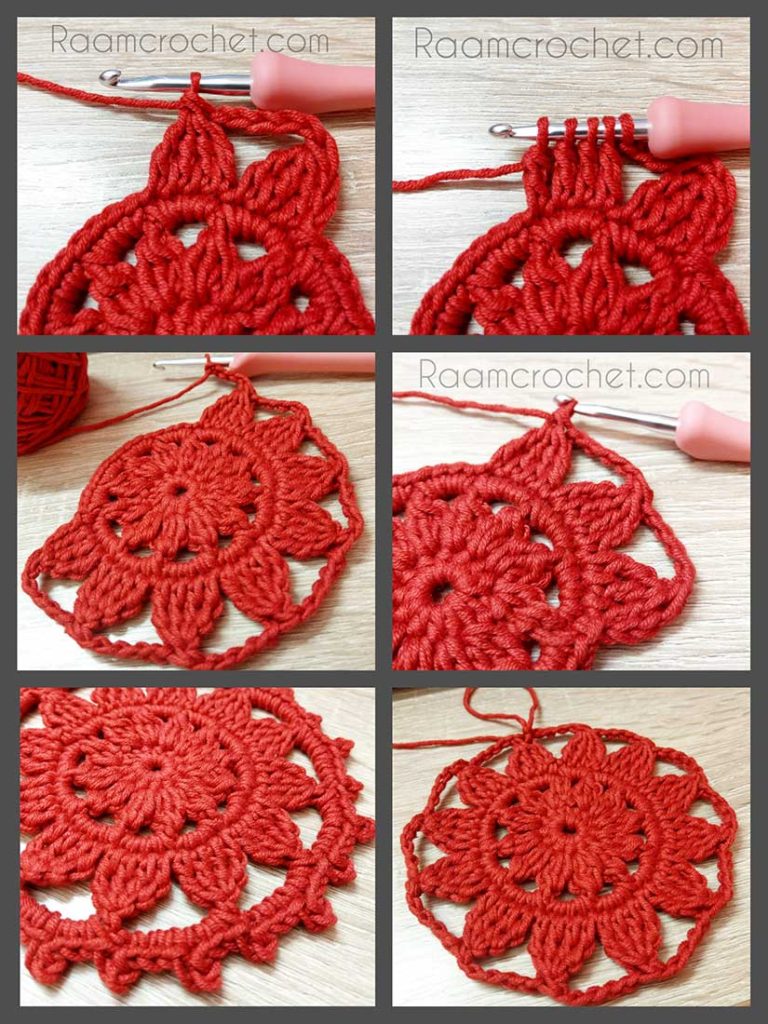 How to make the clusters - Raam Crochet