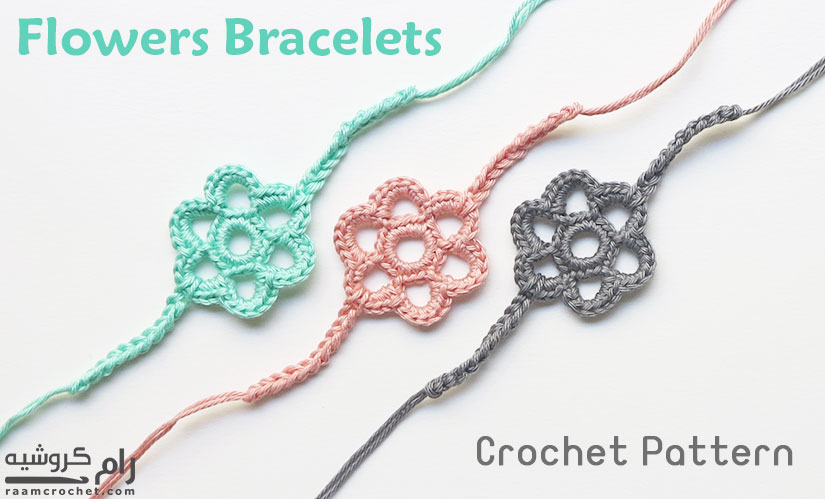 Crochet easy bracelets - Raam Crochet