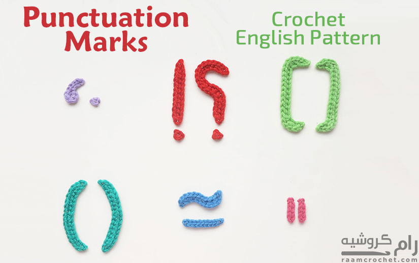 Crochet Punctuation Marks