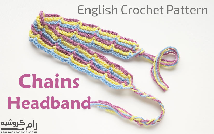 Crochet Chains Headband - Raam Crochet