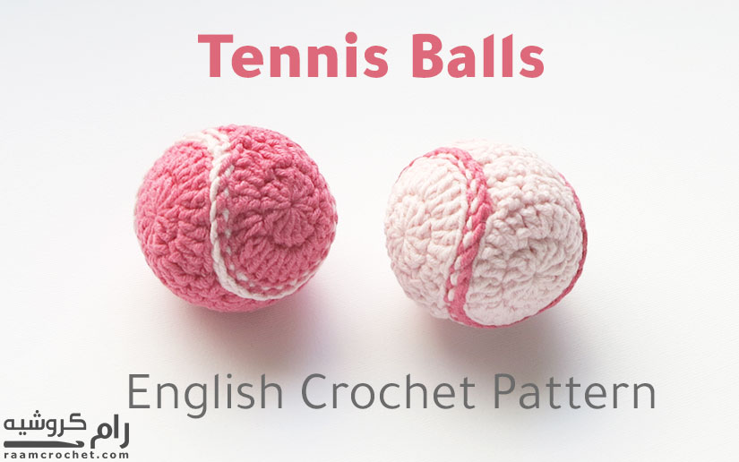 Crochet Tennis Ball - Raam Crochet