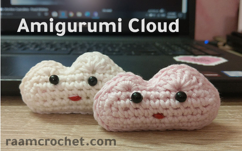 Crochet Amigurumi Cloud - Raam Crochet