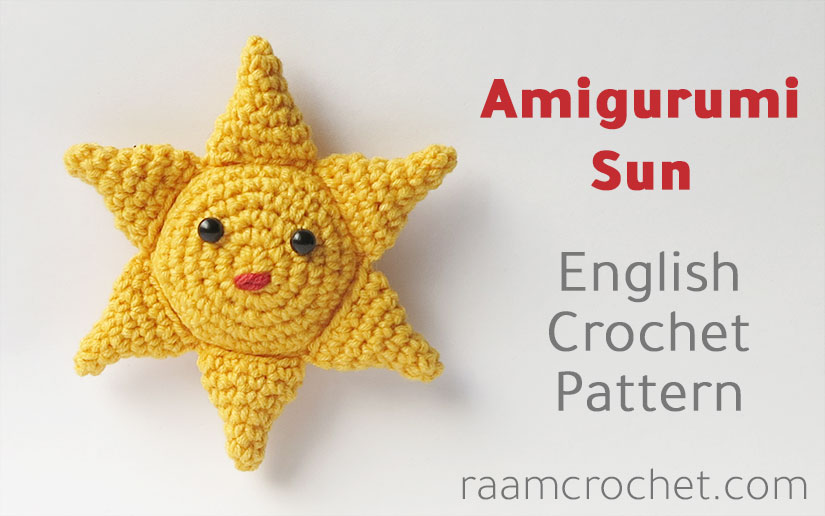 Crochet Amigurumi Sun - Raam Crochet