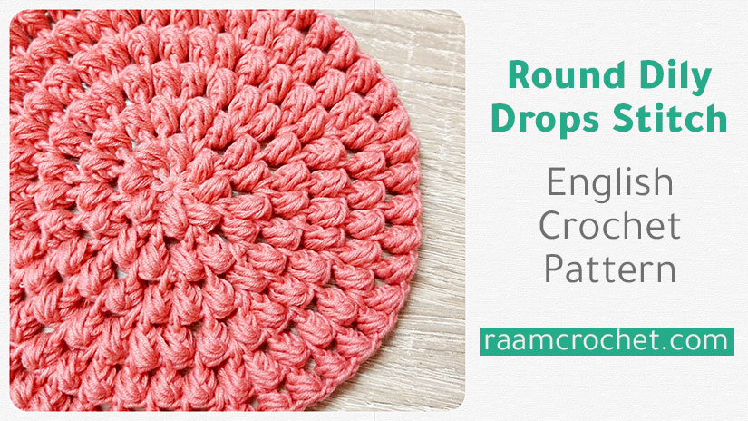 Crochet Doily Drops Stitch - Raam Crochet