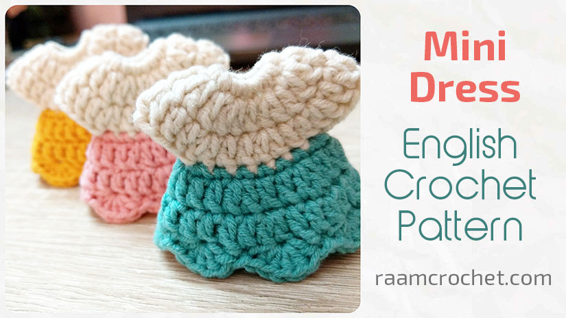 Crochet Mini Dress - Raam Crochet