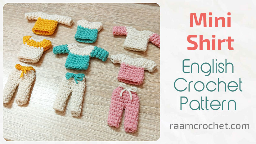 Crochet Mini Shirt - Raam Crochet