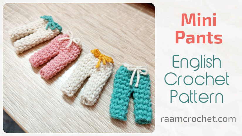 Crochet Mini Pants - Raam Crochet