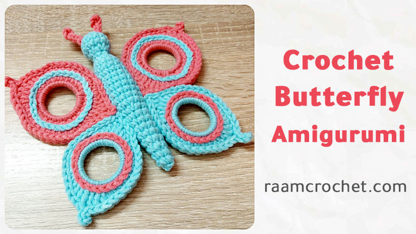 Crochet Butterfly Amigurumi - Raam Crochet